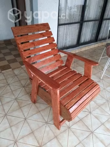 Reposeras y mesas