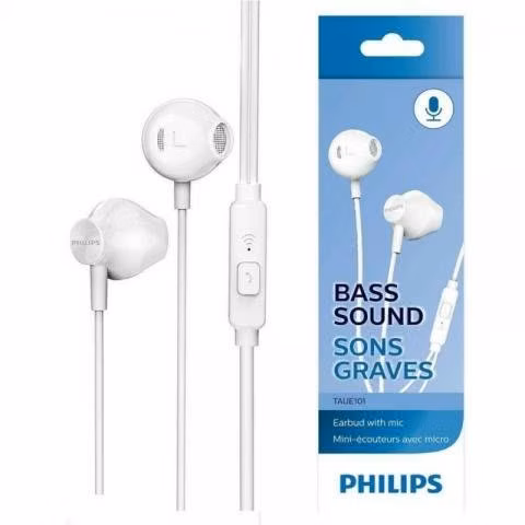 Audifono Manos Libres Jack 3.5 Blanco InEar TAUE10