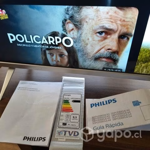 LED Phillips 55PUD6654/43 SMART TV UHD + RACK