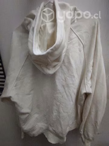 Poleron blanco talla xs