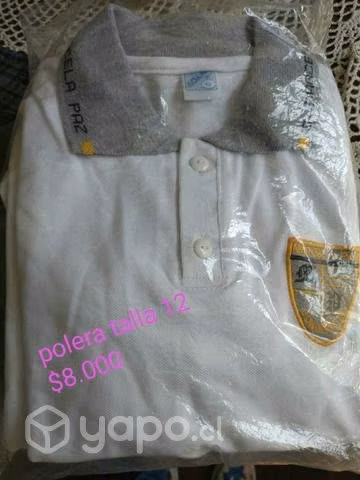 Uniforme colegio Marcela Paz nuevos talla 12 - Imagen 2
