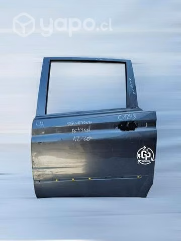 Puerta trasera Lh Ssangyong Actyon 2012 2020