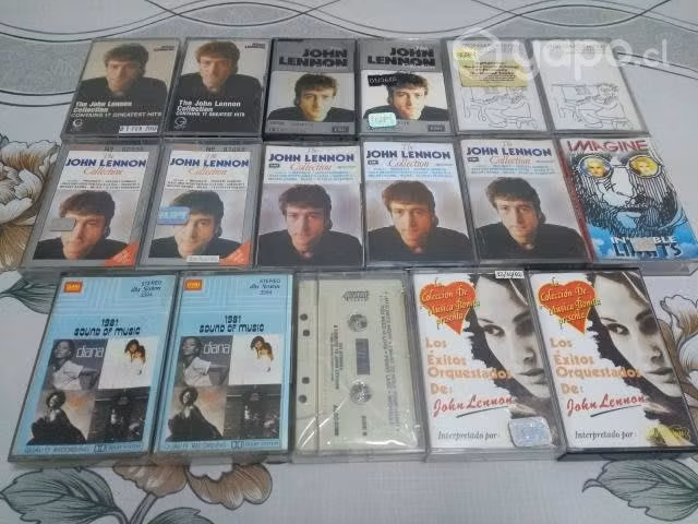 Mt19: pack tapes john lennon