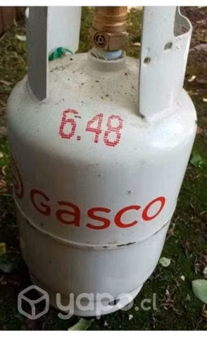 Galon de gas 5 vacío con regulador