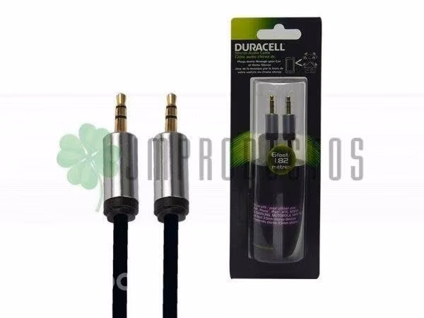 Cable Auxiliar De Audio Duracell 1.82 Metros Macho - Imagen 3