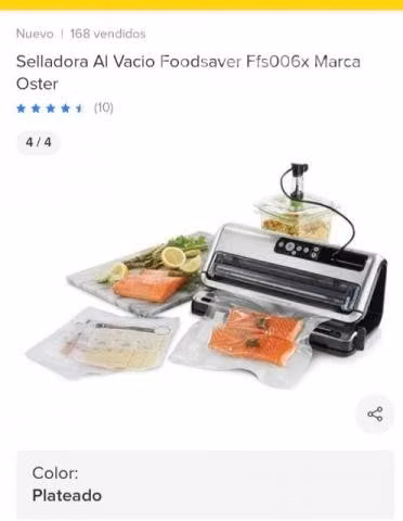 selladora al vacio foodsaver