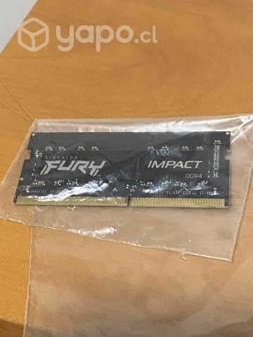 Memoria RAM Fury Impact DDR4 8GB