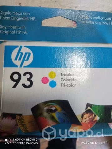 Tinta HP 93 color original