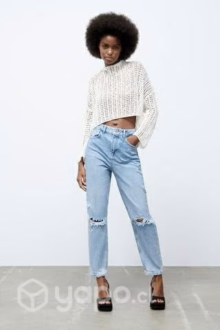 Mom Jeans Zara talla 38 (son ajustados tipo 36)
