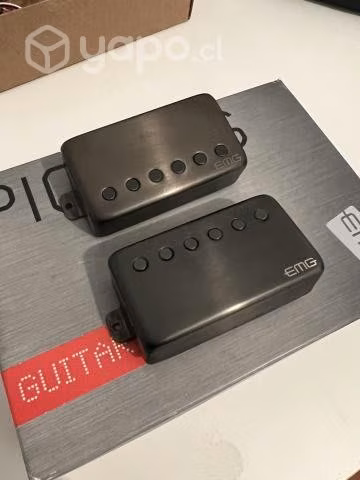 Set de Cápsulas de guitarra activas EMG 57/60 - Imagen 3