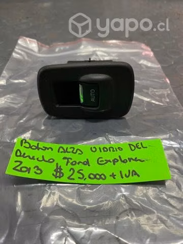 Boton alza vidrio puerta delantera derecha Ford Ex