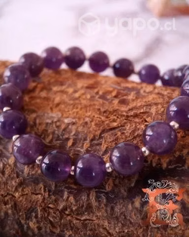 Pulceras de piedras naturales con plata