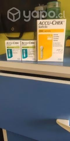 Accu-chek cintas y Lancetas