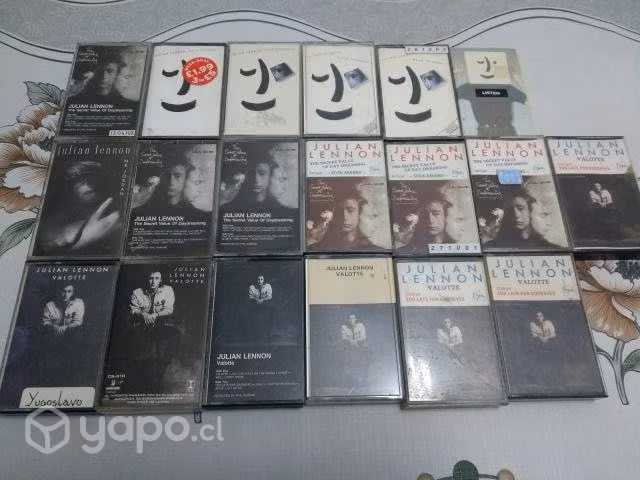 Mt20: pack tapes julian lennon
