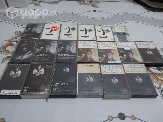 Mt20: pack tapes julian lennon