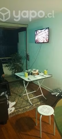 Mesa plegable con 2 sillas
