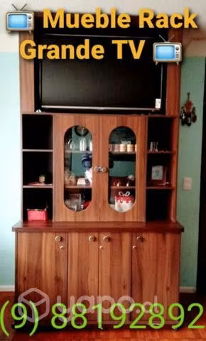Mueble TV Grande con Ruedas