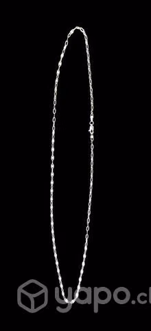 Cadena plata italiana 925 nueva 50cm