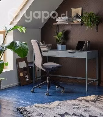 Escritorio nuevo azul/verde IKEA