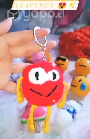 Llaveros a crochet y amigurumis