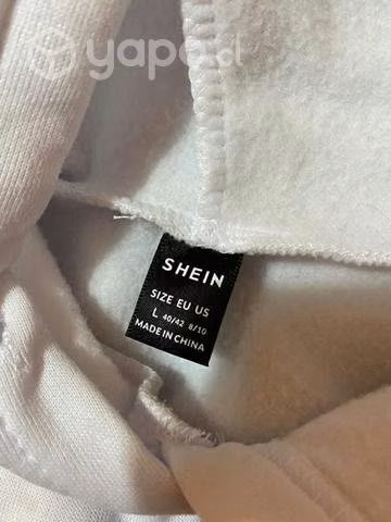 Poleron blanco shein - Imagen 3
