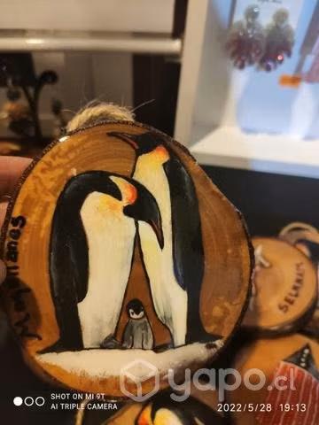 Souvenir madera pintados - Imagen 3