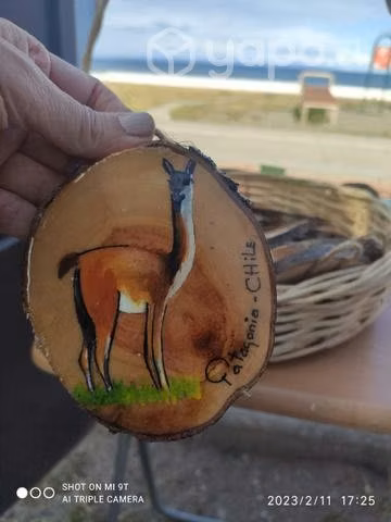 Souvenir madera pintados - Imagen 2