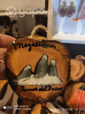 Souvenir madera pintados - Imagen 4
