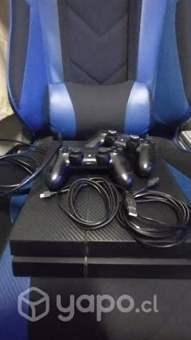 PS4 500 gigas + 9 juegos físicos