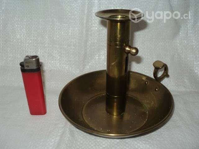 Palmatoria De Bronce Con Sistema De Regulación
