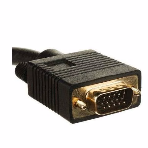 Cable vga 15 mts. c/ferrita, m/m, conec. baño oro