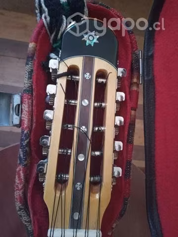 Charango motivos mapuche