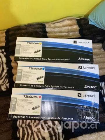 Toners de tinta lexmark