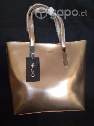 Cartera Rosa Via Uno Nueva