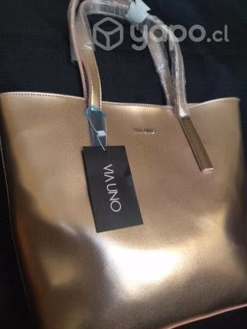 Cartera Rosa Via Uno Nueva - Imagen 6