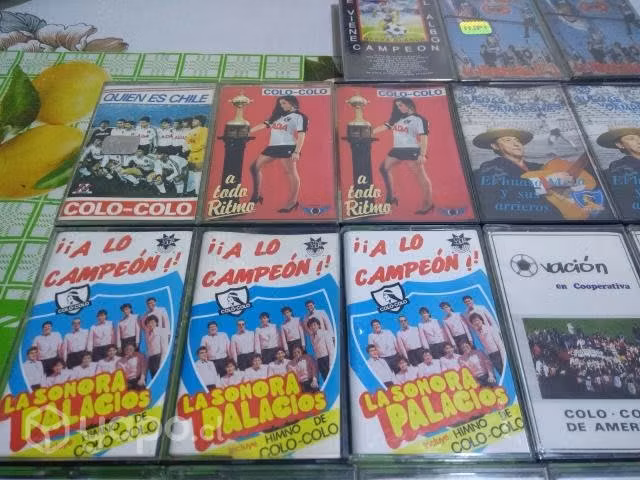 Mt04: pack tapes colo-colo / garra blanca