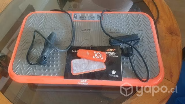 Power fit plataforma vibratoria como nueva