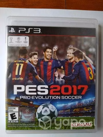 Pes 2017 ps3 FISICO