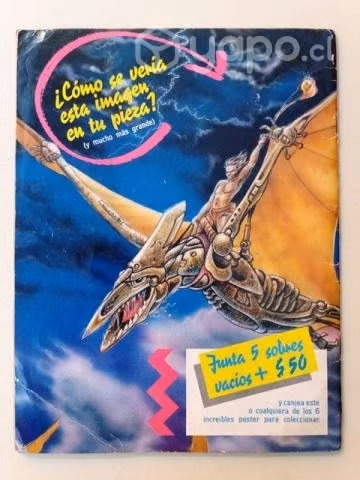 Album Dinosaurios de Salo 1989 - Imagen 2