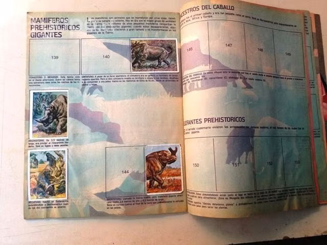 Album Dinosaurios de Salo 1989 - Imagen 3