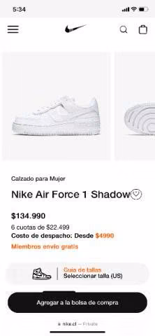 Air Force 1 Shadow