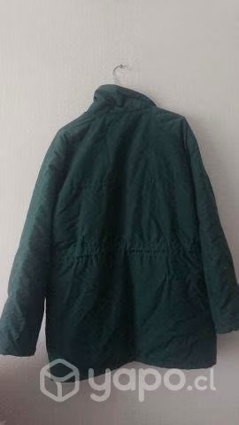 Parka talla M, color verde