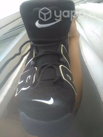 Nike air up tempo black white - Imagen 4