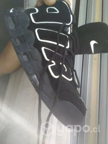 Nike air up tempo black white - Imagen 6