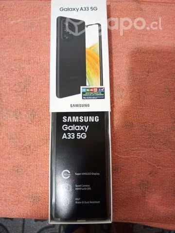 Samsumg a33. Negro