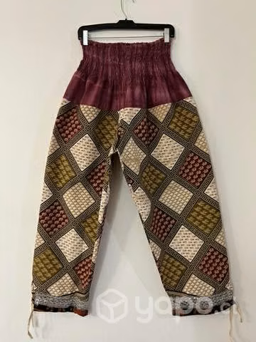 Pantalón Hindu Con Bolsillo Bordado Talla Xl/2xl