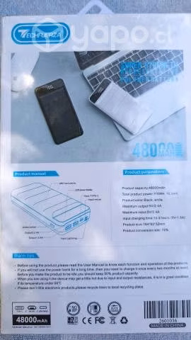 Power bank cargador portatil - Imagen 2