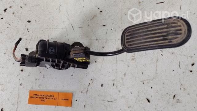 Pedal Acelerador (TYA147) Toyota Hilux 2.5 2012