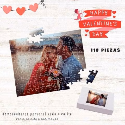 Rompecabezas día de los enamorados