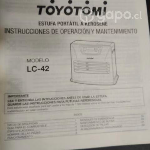 Estufa Láser Toyotomi - Imagen 3